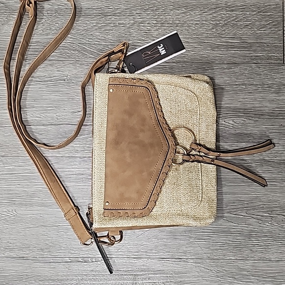 VRNYC x Target Crossbody Bag Tan - Picture 1 of 12